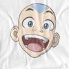 Avatar: The Last Airbender Unisex Adult Aang Big Face T-Shirt