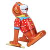 Retro Clockwork Tin Toy Handmade Fine Workmanship Wind Up Tumble Monkey for Collection Present