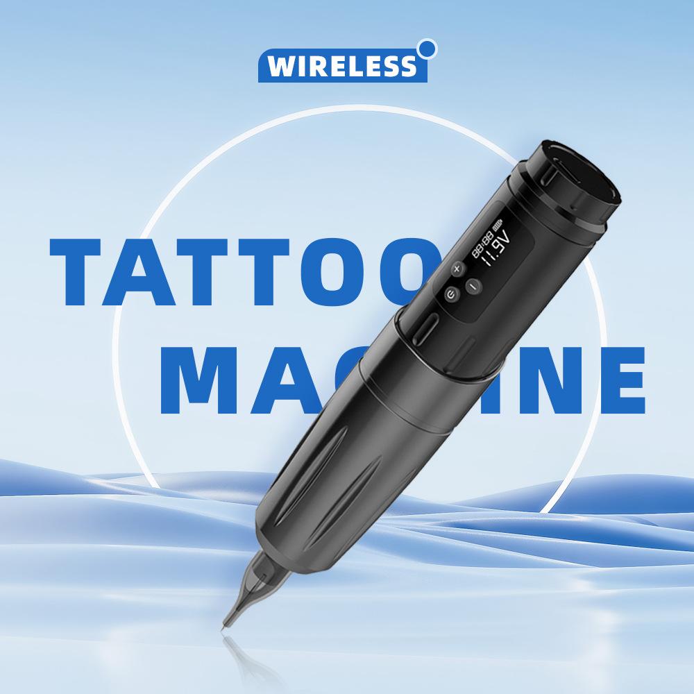 Wireless Tattoo Embroidery Set Battery Pen Cutting Thread Fog All-in-One Machine Eyebrow Mist Lip Tattoo Embroidery Supplies