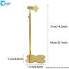 Adjustable Stainless Steel Floor-Standing Bag Display Stand for Women's Bags