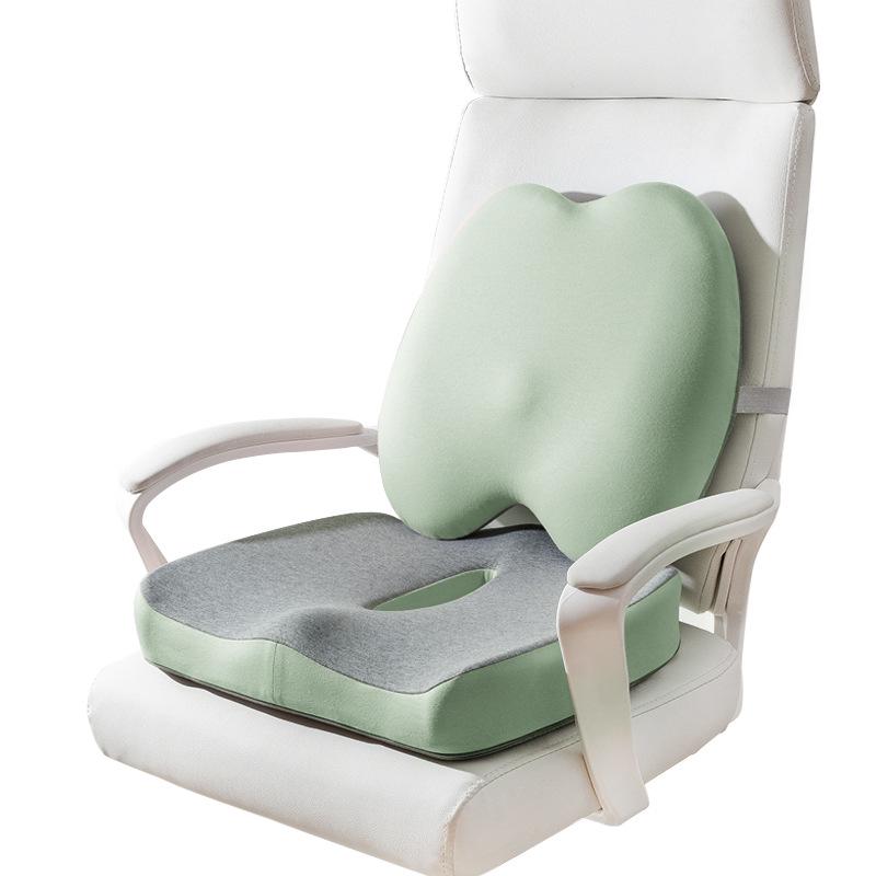 Ergonomisches Bürositzkissen mit Lendenwirbelstütze für Frauen - Lindert Gesäßschmerzen & Hämorrhoiden