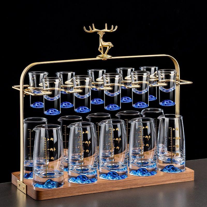 Xuankunpai Crystal Baijiu Decanter & Glass Set