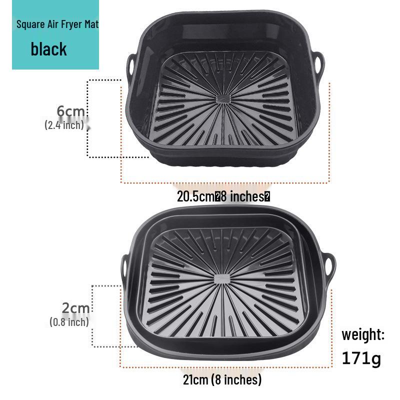 Silikonowa Forma do Pieczenia i Mata do Frytkownicy Powietrznej - Silikon Spożywczy