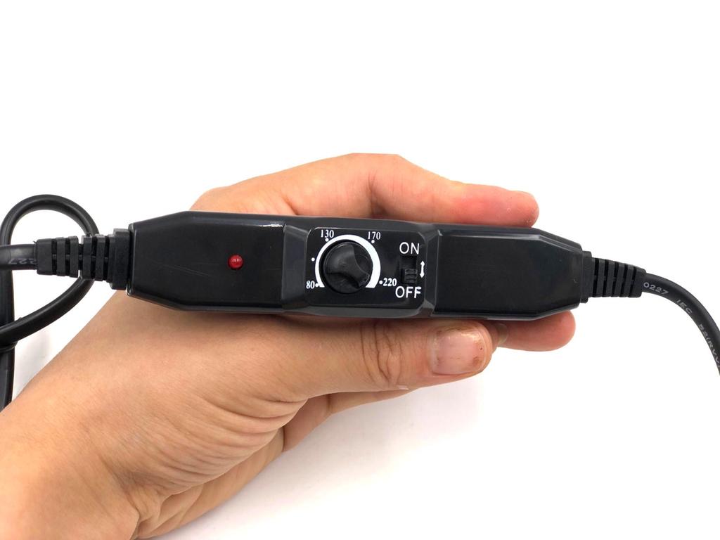 Black Hair Extension Iron, Adjustable Temperature, Quick Heat Glue, Pliers Clips Tools, EU/US Plug