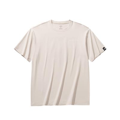 Outdoors Short Sleeve Knitted T-Shirt Summer 2026 Unisex Tops Milled-Gray 972626101-1