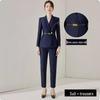 Aishangchen Navy Blue Professional Suit – Elegant Style for Hotel Reception & Sales Department