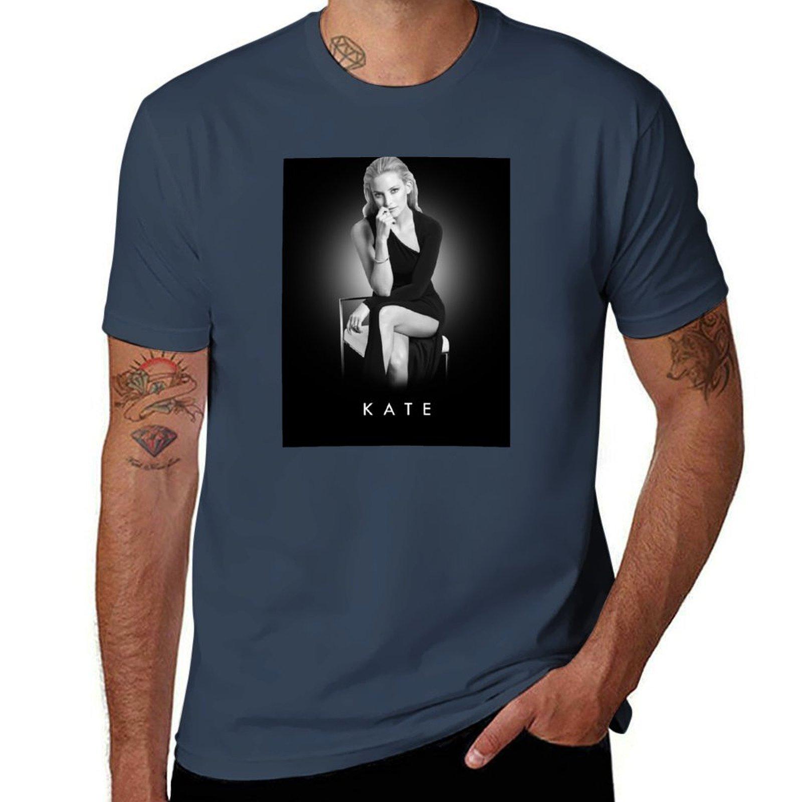 Kate Hudson Tshirt Outdoor Sports Short Sleeve Top S