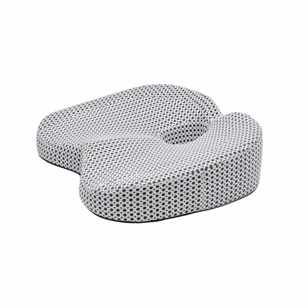 

Breathable Foam Seat Cushion Slow Rebound Car Seat Cushion Universal Office Chair Cushion Car Seat серый