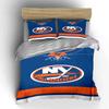 "NY Islanders NHL Hockey Team Design" Print Bedding Set Duvet Cover Pillowcases (1* Duvet Cover 2* Pillowcases Do Not Include Comforter)