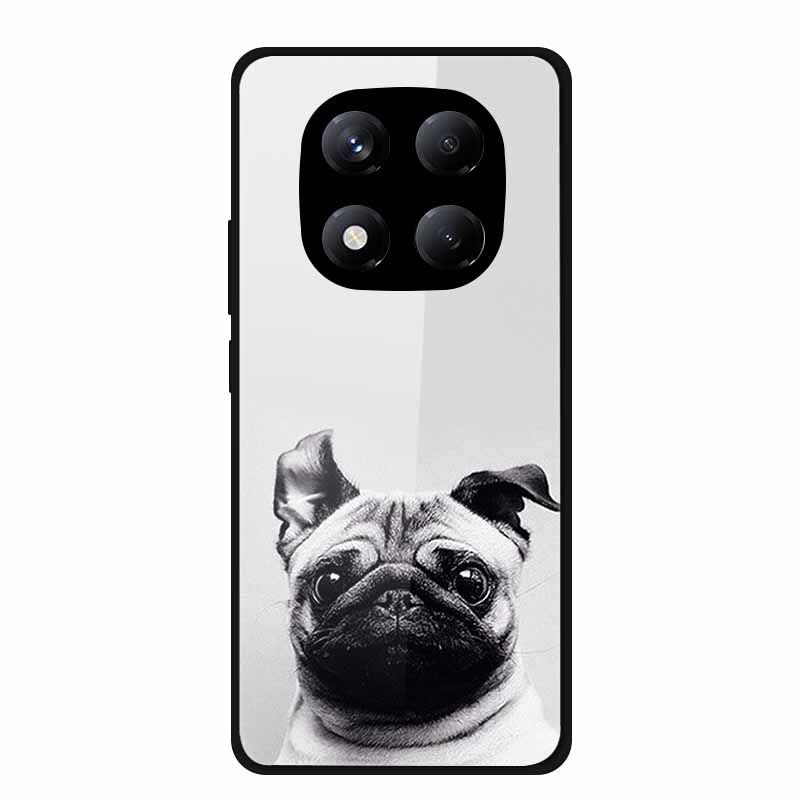 Tempered Glass Phone Case for Redmi Note 14 Pro 4G Cover Lion Wolf Hard Shell for Xiomi Redmi Note14Pro 4G Note 14Pro Cover Cool