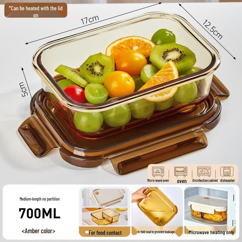 Qiwei Borosilicate Glass Meal Prep Container