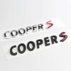 Mini Cooper S Car Logo Modified Letter Car Sticker Car Tail Box Label MINI Car Label Car Decoration Accessories