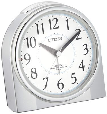 Citizen Alarm Clock Radio Clock Always On At Night Nemrina Ring Silver 125x121x73mm CITIZEN 4RL432-019