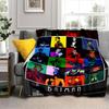 1pc Batman: The Animated Series Characters Cartoon Blanket,Portable Throw for Travel & Camping, All Season Cozy Blanket,Ideal Gift