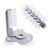 Easy Glass Cleaning Brush Removable Suction Cup 360 Degree Interior Exterior Mug Cleaner Washable Middle Brush