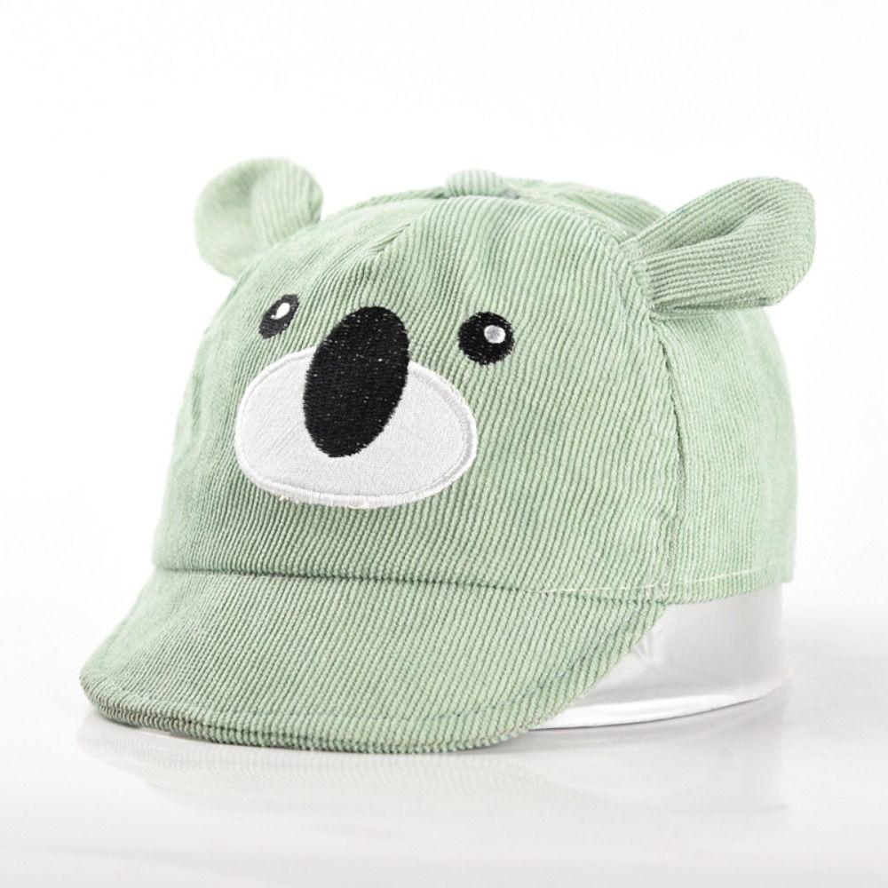 Cotton Baseball Hat Cartoon Bear Peaked Cap New Children Sun Visor  Outdoor