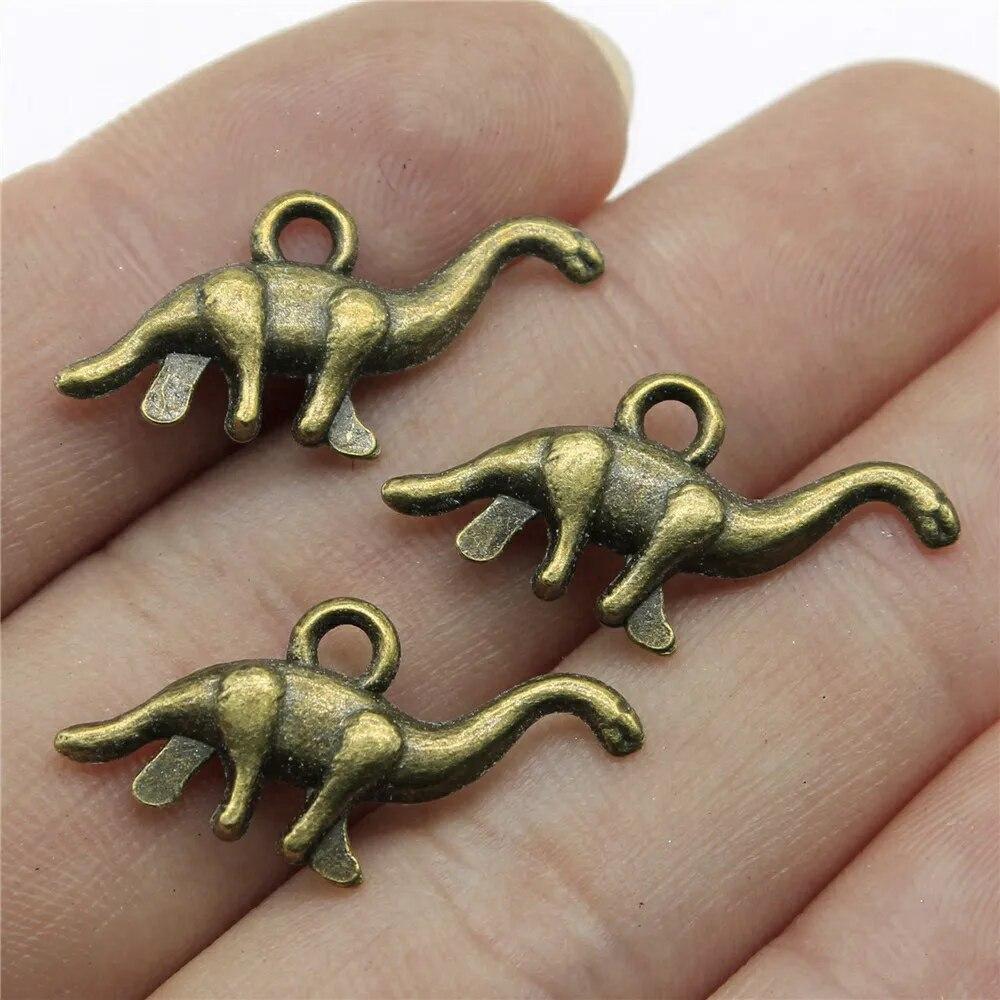 

Подвески в виде динозавра, кенгуру, оленя, новые материалы в ювелирном деле A20-10pcs-16x9mm