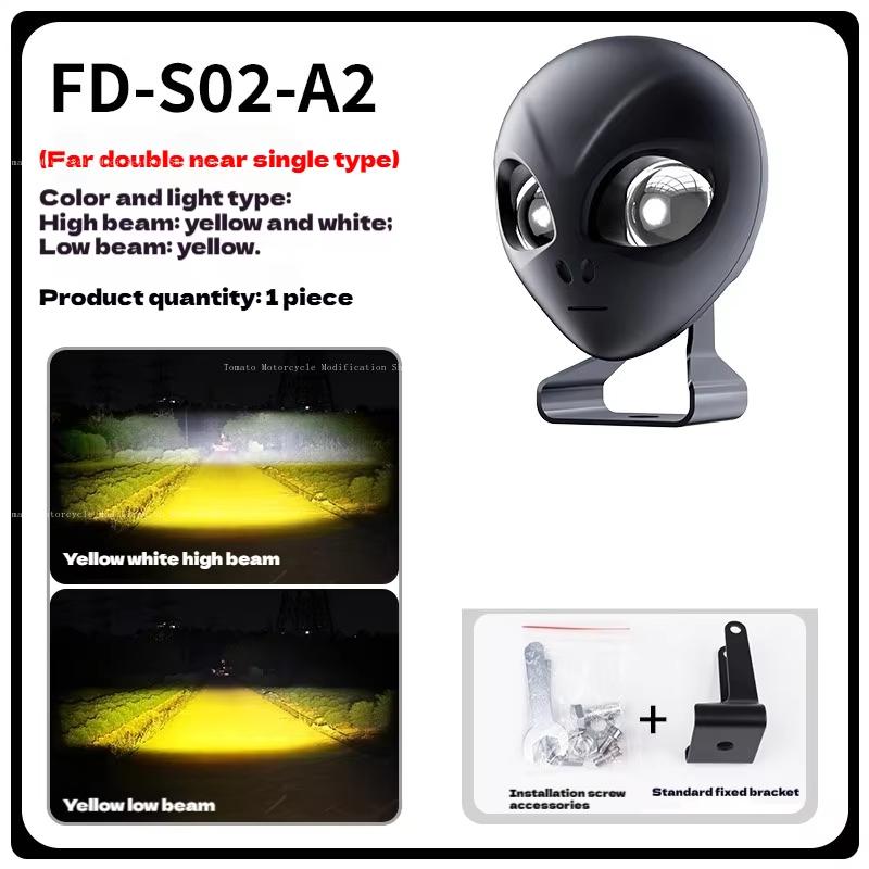 New Super Bright Motorcycle LED Explorers Headlight Projector Spotlight Lens LED Moto Fog Auxiliary Motorcycle Headl Accessories