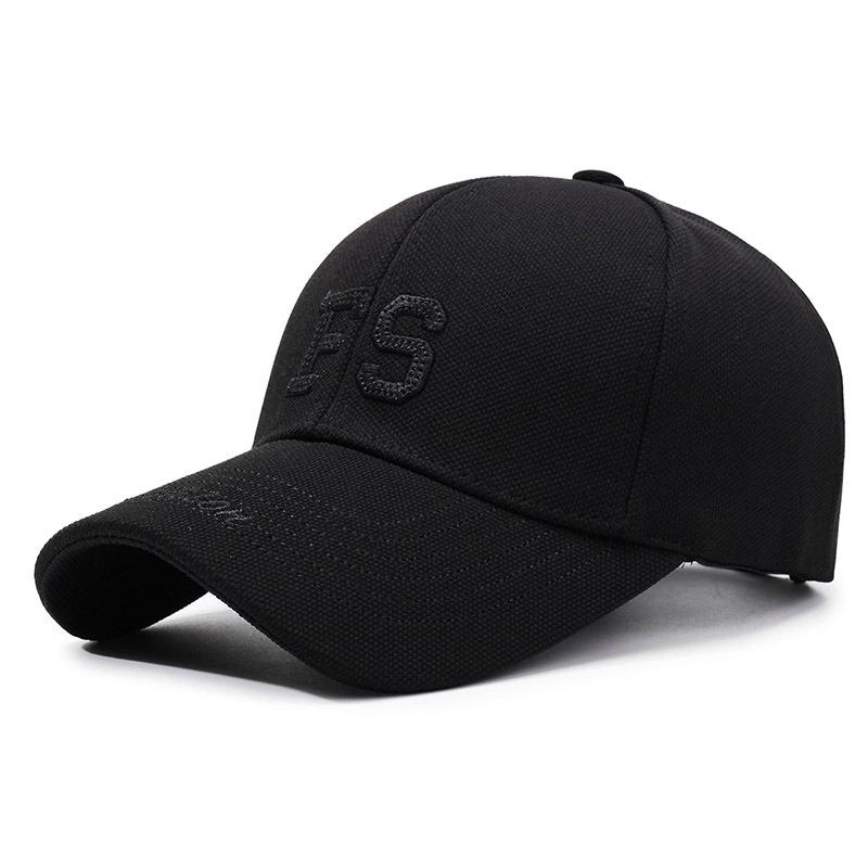 

Casual Versatile Hat Women s Fresh Cap Outdoor Street Shade Sunscreen Baseball Cap Alphabet Embroidery Sun Hat Adjustable чорний