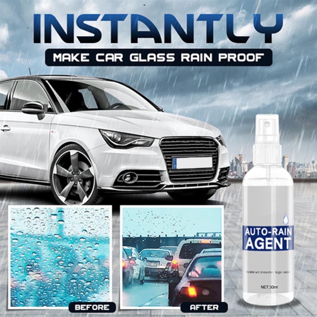 Car Glass Waterproof Coating Agent Anti-Rain for Cars Glass Water Repellent Spray for Car Windshield Windows Rearview Mirror