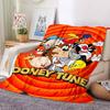 1pc Looney Tunes Flannel Throw Blanket Lightweight Soft Warm All Season Blanket for Sofa, Bed, Travel,L1029004