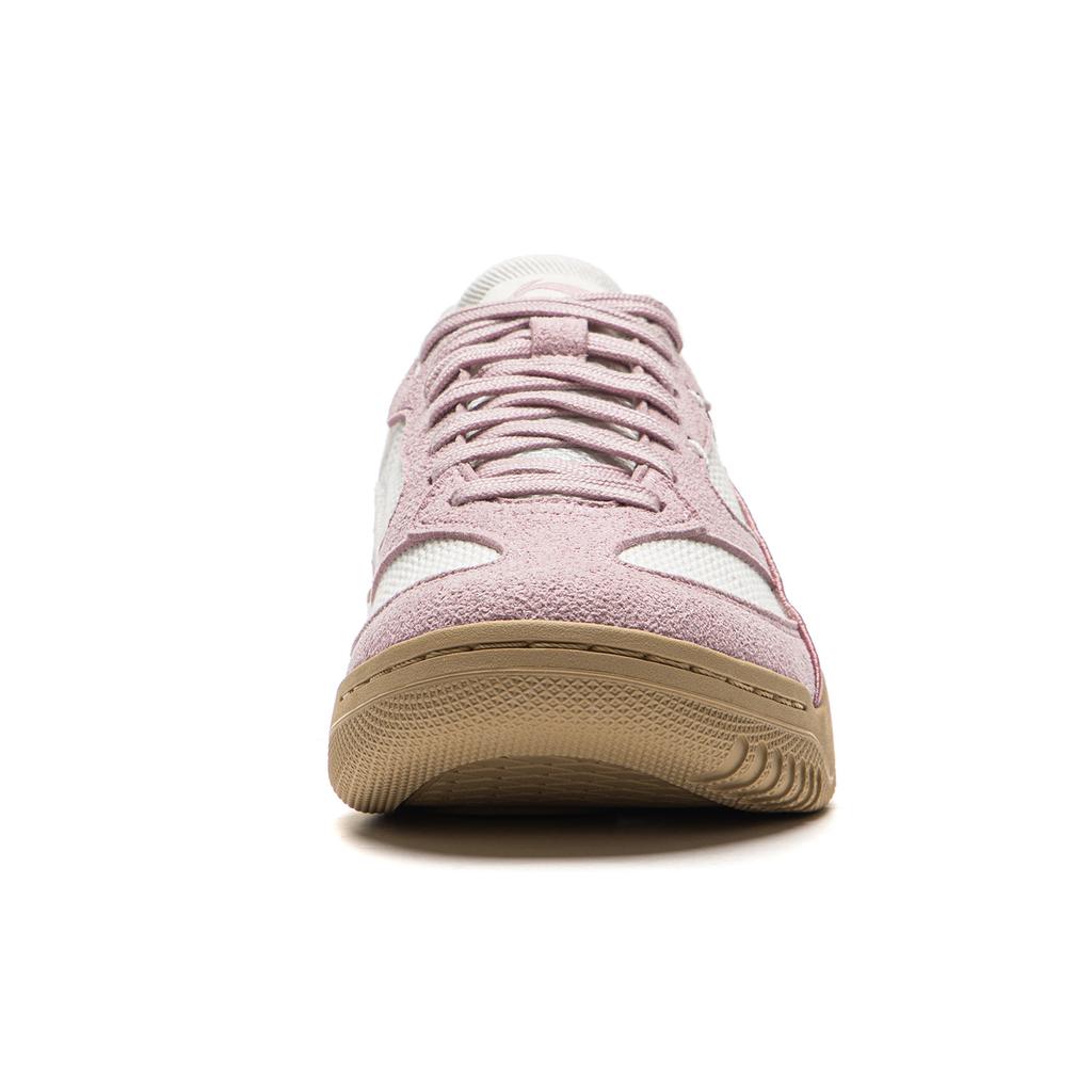 Li Ning Retro Summer Breathable Fashion Versatile Sneakers Lightweight Shock Absorption Non-Slip Low-Top Skate Shoes Women Sneakers AGCW050-4