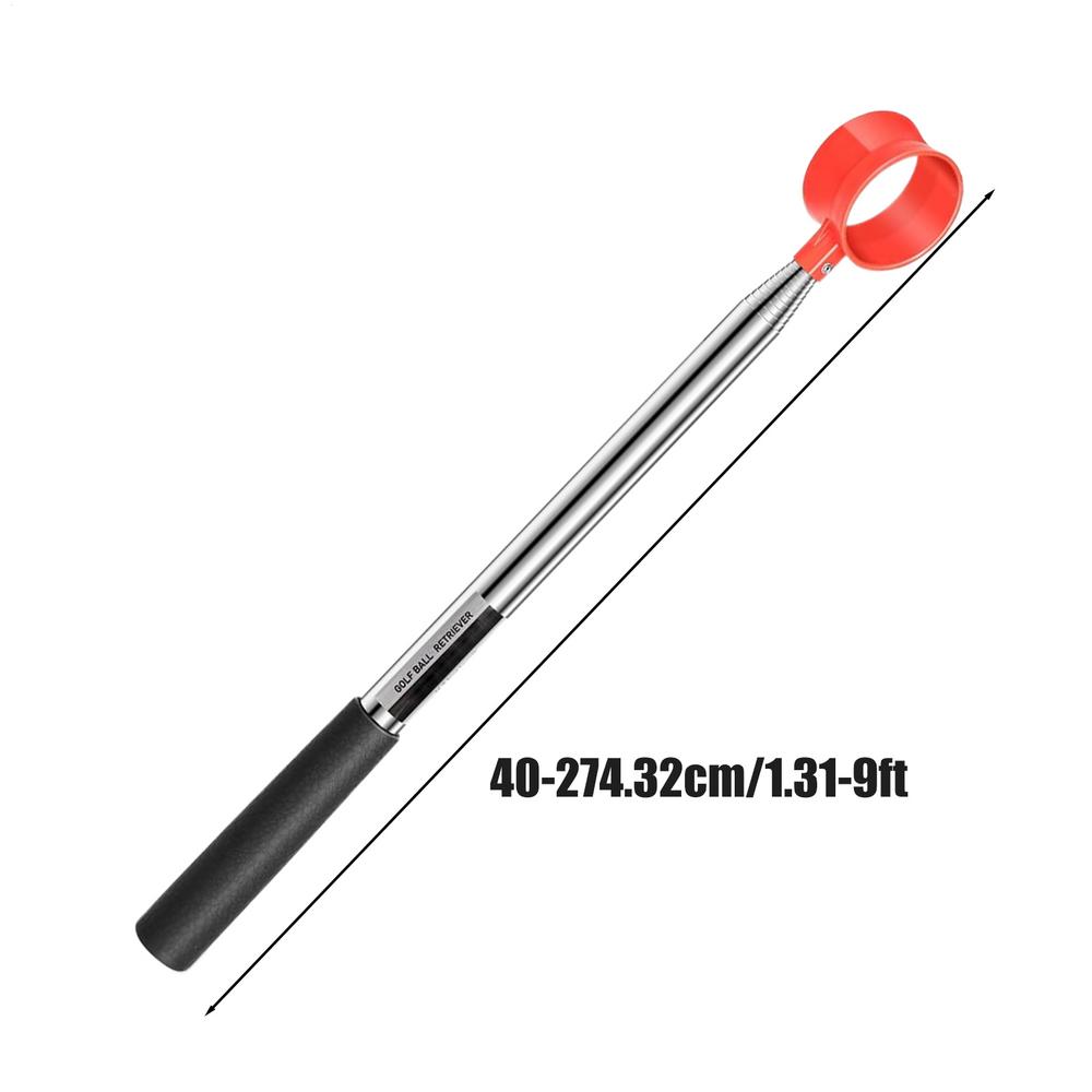 

9Ft/12Ft Golf Ball Retriever Telescopic Ball Gripper For Bushes Telescopic Golf Gripper Tool Accessories For Women Golfers Water