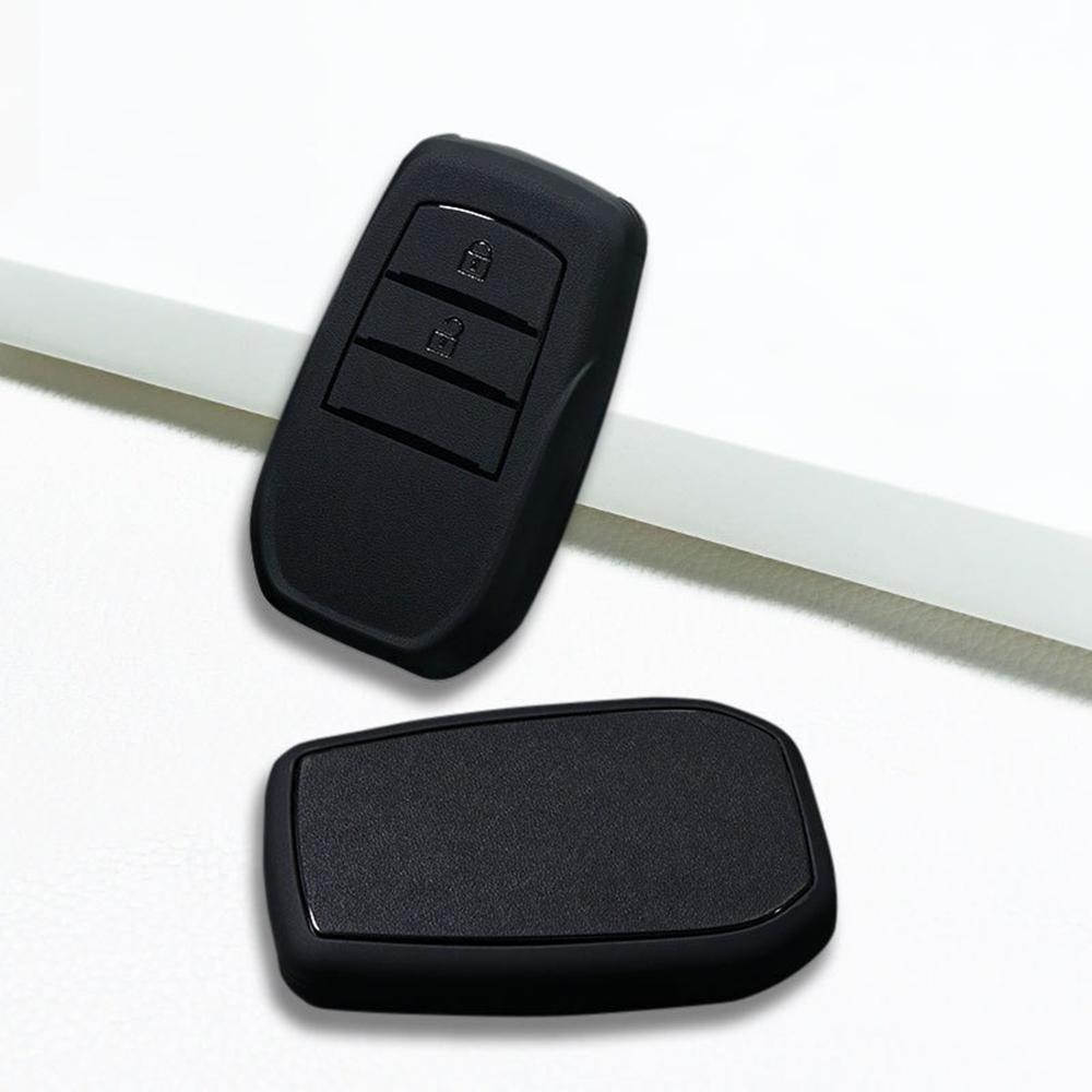 Soft Tpu Key Holder For Toyota Sw4 Hilux Tlk 200 Land Cruiser Corolla Chr Camry 70 Prius 55 Prado Key Case Cover Accessories