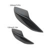 Bumper Fin Car Front Bumper Side Splitter Canards Lip Spoiler Deflector Replacement for