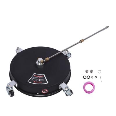 Surface Cleaner 16.5 Inch ABS Stainless Steel 1/4 Inch Connector 4500psi Pressure Washer Surface