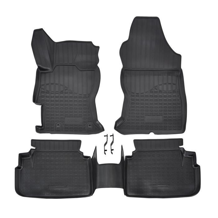NORM Liners | Tapis De Sol En Caoutchouc TPE Toutes Saisones Pour Subaru XV depuis 2017