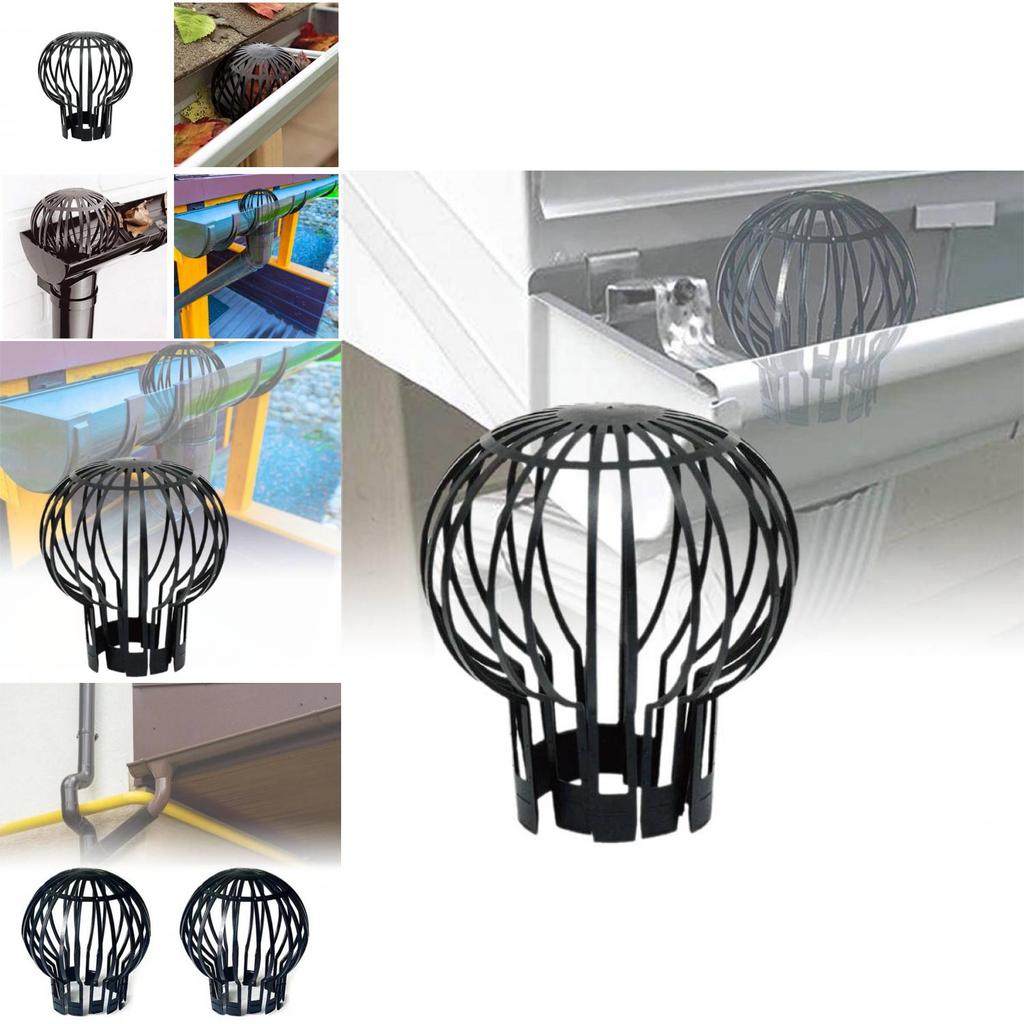 Round Plastic Drain Cover For Gutters And Drains Weatherproof Leaf Stopper