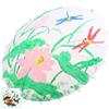 Vintage Blank Paper Umbrella DIY Chinese Umbrella Wood Drawing Umbrella  Wedding Party Favors