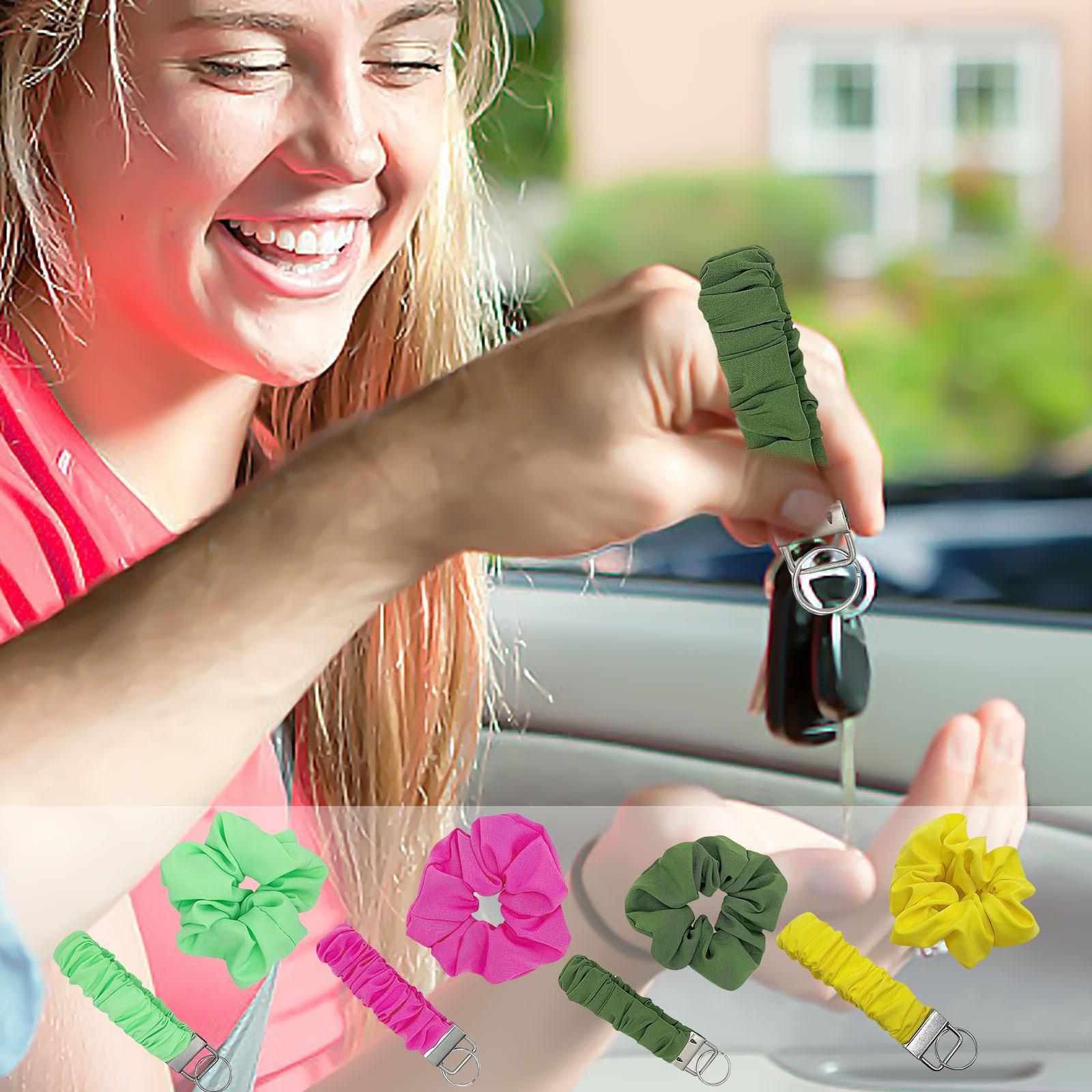 

Practical Wrist Lanyard Keychain Fashion Keyring Stylish Wristlet Strap Unique Hair Tie Suitable for Car Keys ID Badges