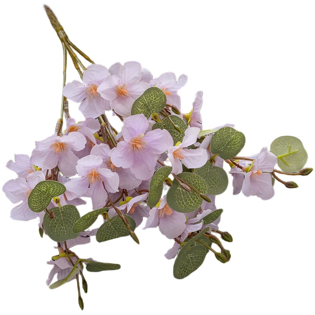 Artificial Cloth Flower Bouquet, Fake Floral Arrangement For Home Decor, Wedding Reception Centerpieces, Photo Shoot Props