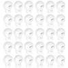 300pcs Spring Loaded Cord Locks Single Hole Toggle Stopper Lanyard Spring Clip  Luggage Accessories