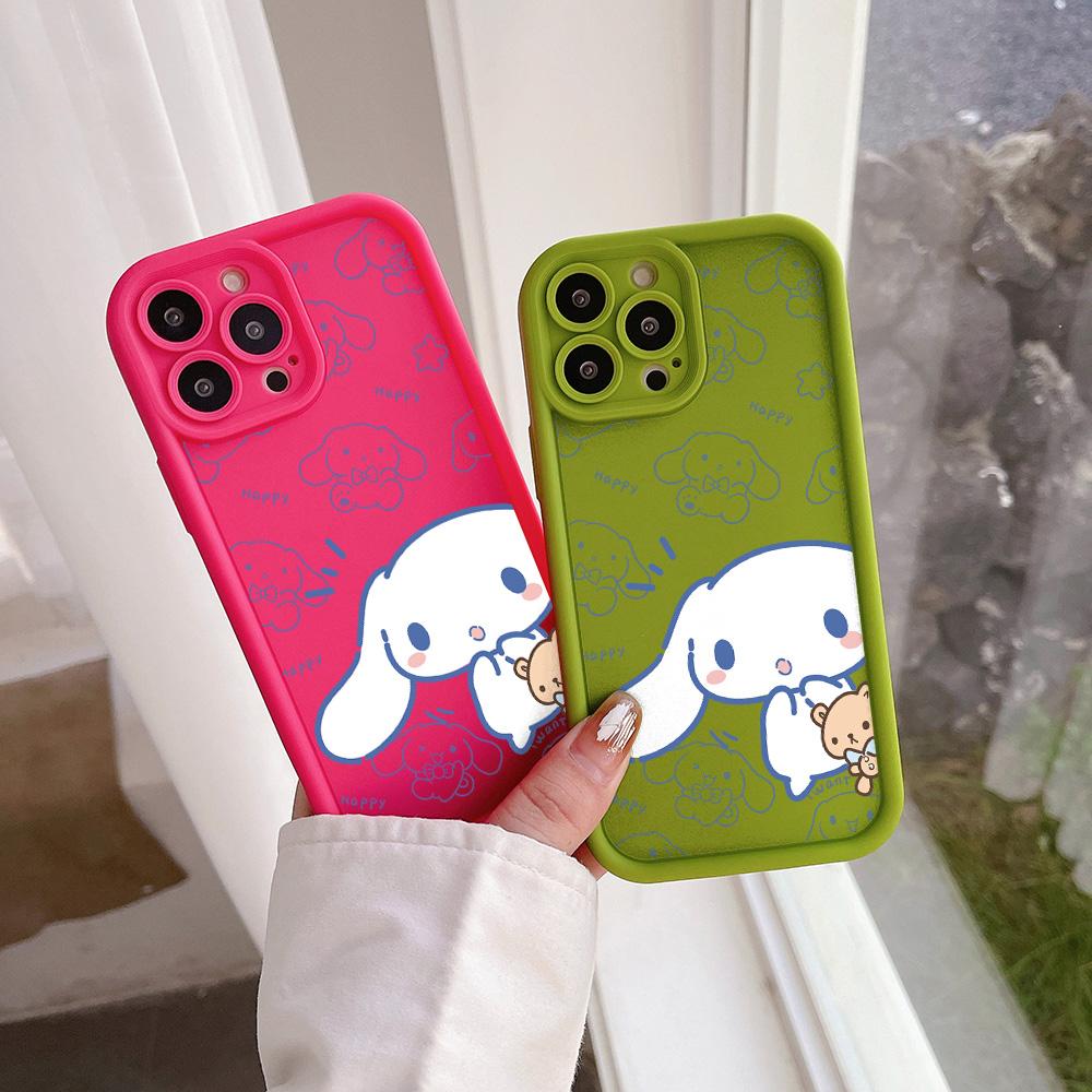 Sanrio New Cinnamoroll Phone Case For IPhone 16 15 14 13 12 11 Pro Max Mini XR XS X 7 8 Plus Soft TPU Back Cover