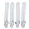 4PCS Double Light Source UV LED Lamp Tube 365nm Wavelength Gel Curing Light Tube  UV Gel Curing