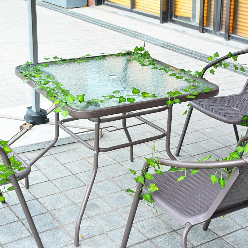 12 Stück Künstliche Efeu-Girlande Blätterranke Grünpflanze Pflanze Gartendekoration 12x2m