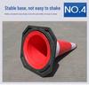 EVA 70cm Uncrushable Reflective Traffic Cone - Red