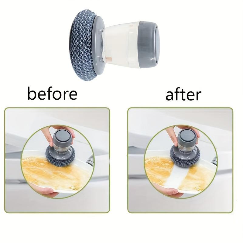 1PC Additiv Flüssigkeit Dish Pinsel Küche Reinigung Gadget Antihaft-Pfanne Pinsel Reinigung Pinsel Kein Schaden Topf Schüssel faul Reinigung Pinsel