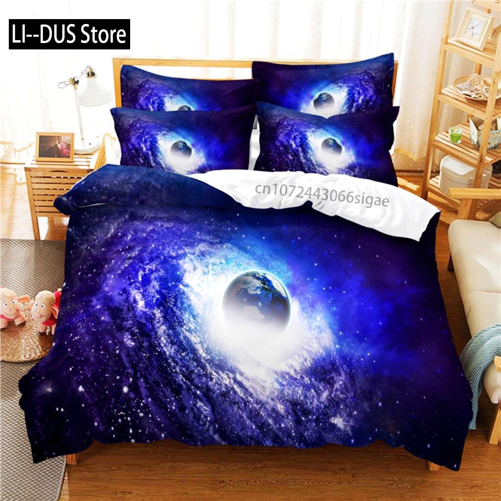 Earth Bedding Set Duvet Cover Set 3d Bedding Digital Printing Queen Size Bedding Set Fashion Design