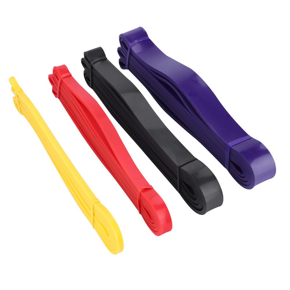 

4pcs Yoga Resistance Latex Loop Bands Indoor Outdoor Gym Fitness Training Sports Exercises