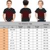 Hypnosis Honeycomb 3d T-shirt Men Women Kids Vibrant Colorful Print Short Sleeve Tee