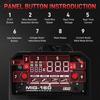 MIG Welder MIG-160 AIR 160A GAS MIG/FLUX MIG/LIFT TIG/MMA 4-In-1 Multiprocess Welding Machine ANDELI LED Digital Display Synergic Control