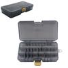 2PCS Clear Transparent Lid Fishing Lure Storage Case Fishing Lure Box  for Anglers