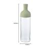 HARIO Filter-in Bottle Practical Capacity 750ml Smoky Green Made in Japan Present Gift FIB-75-SG