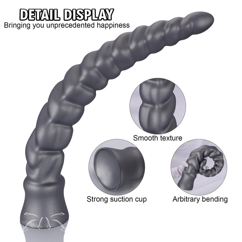 Stretch Silicone Anal Plug for Men and Women Big Butt Plug Dilator 18+ Adult Sex Product Fisting
