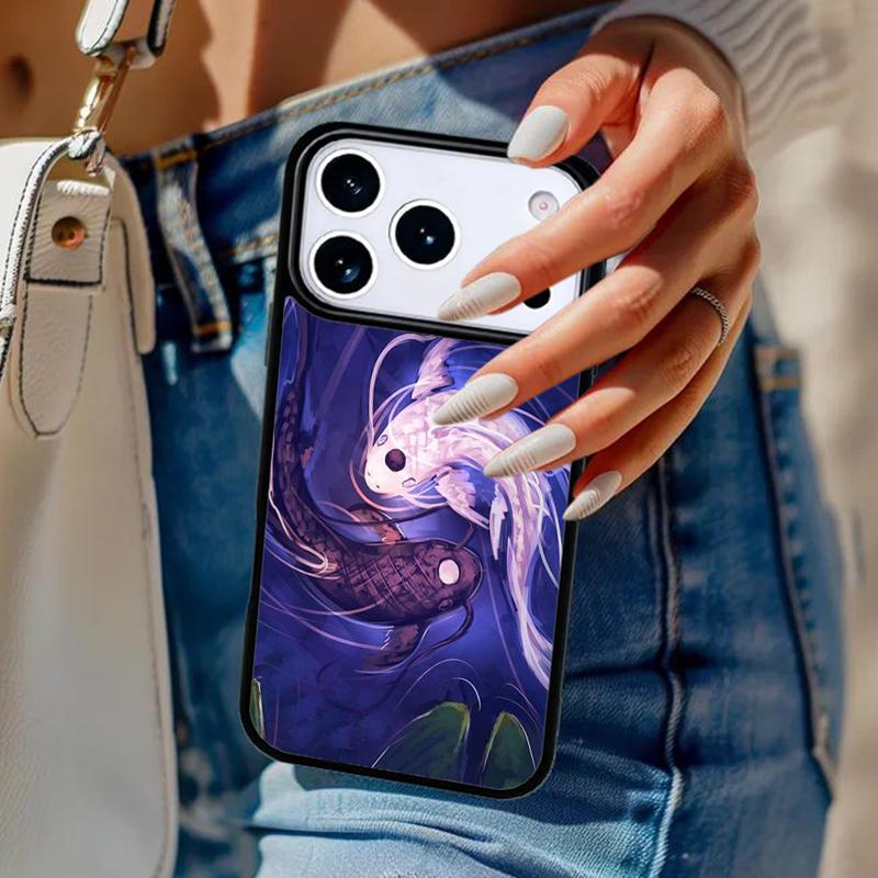 Tai chi Yin Yang Phone Case For iPhone 17 Air 14 15 13 12 Max Cover For Apple 16e 11 Pro Max Plus Coque