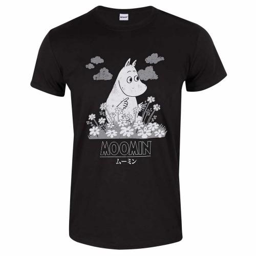 

Moomin Unisex Adult Flowers Japanese T-Shirt XL